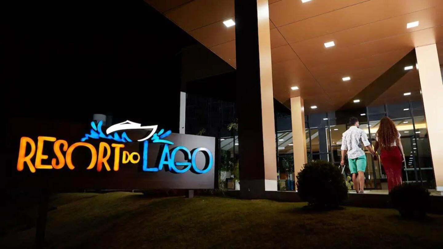 Apto Resort Do Lago Ate 8 Pessoas - Valor Promocional 卡达斯诺瓦斯 外观 照片